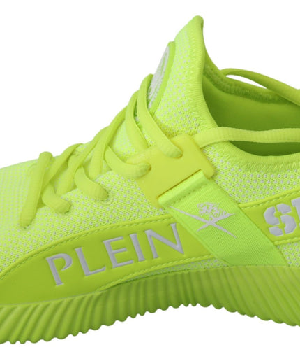 Philipp Plein Stylish Light Green Casual Sneakers