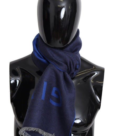 Givenchy Elegant Unisex Wool Silk Blend Scarf