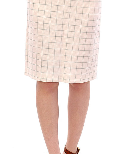 Andrea Incontri Elegant White Pencil Skirt - Chic and Sophisticated