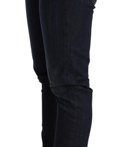 Acht Chic Dark Blue Skinny Jeans