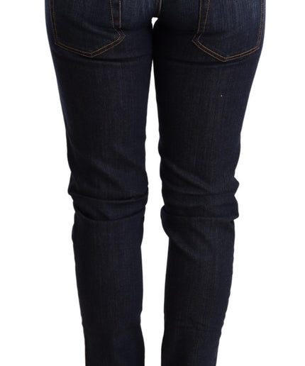 Acht Chic Dark Blue Skinny Jeans