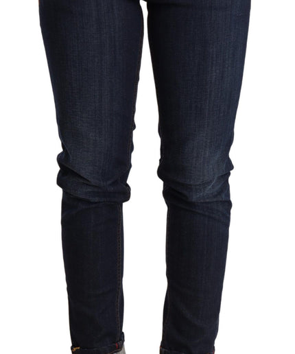 Acht Chic Dark Blue Skinny Jeans