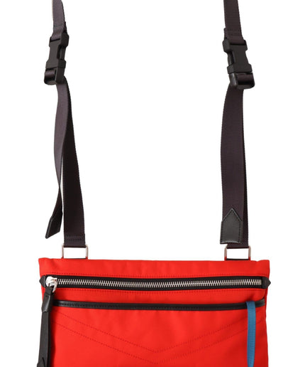 Givenchy Chic Red and Black Downtown Crossbody Bag