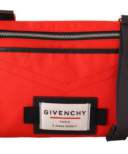 Givenchy Chic Red and Black Downtown Crossbody Bag