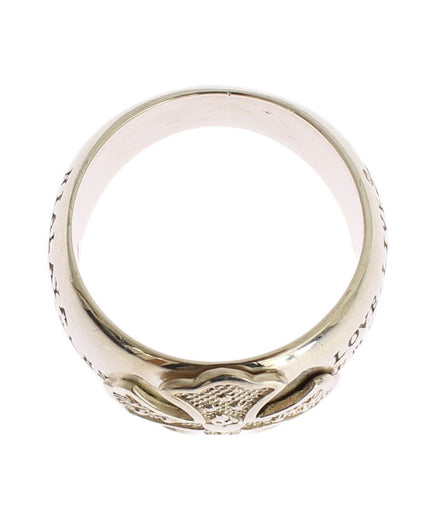 Nialaya Elegant Sterling Silver Statement Ring