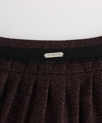 GF Ferre Chic Purple Mini Skirt for Elegant Evenings