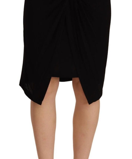 PLEIN SUD Elegant High Waist Pencil Cut Skirt