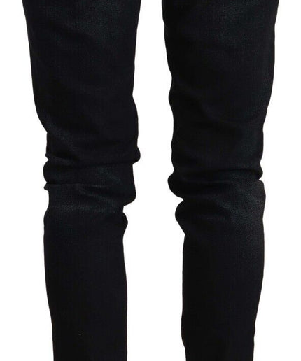 Acht Chic Black Washed Skinny Jeans for Her