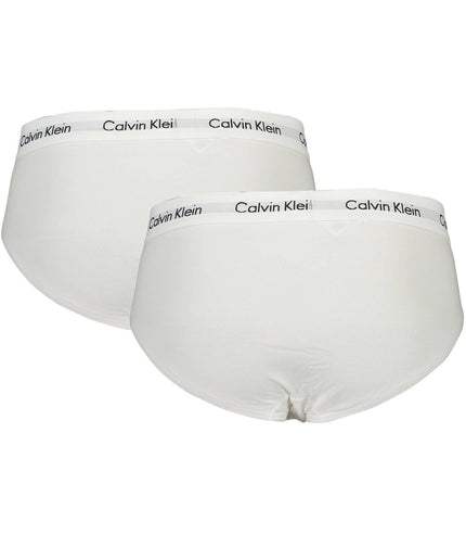 Calvin Klein White Cotton Men Brief