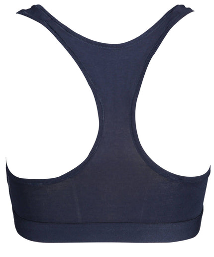 Tommy Hilfiger Blue Cotton Women Sports Bra