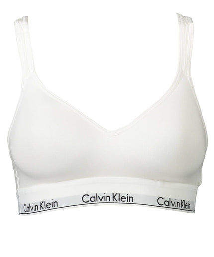 Calvin Klein White Cotton Women Bralette