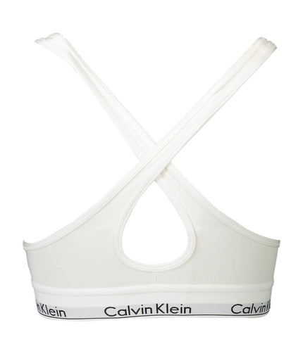 Calvin Klein White Cotton Women Bralette