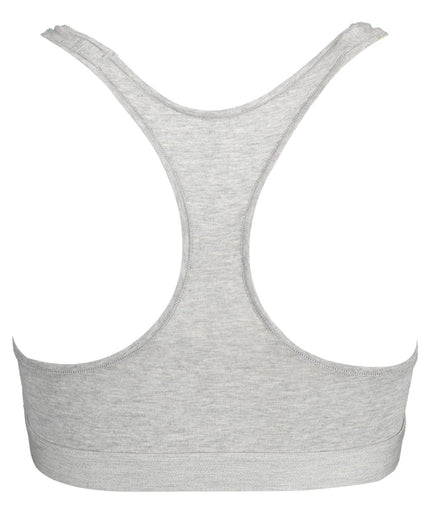 Tommy Hilfiger Gray Cotton Women Sports Bra