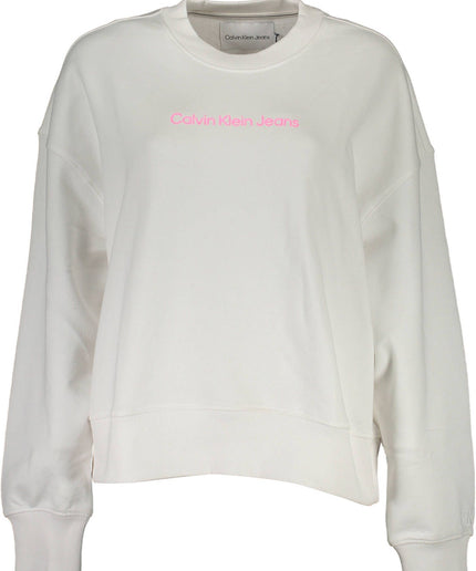 Calvin Klein White Cotton Women Sweater