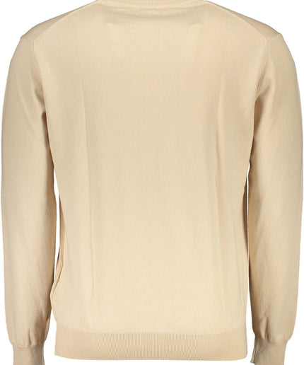 La Martina Beige Cotton Men Sweater