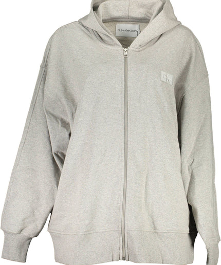 Calvin Klein Gray Cotton Women Sweater