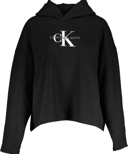 Calvin Klein Black Cotton Women Sweater