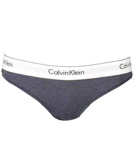 Calvin Klein Blue Cotton Women Brief