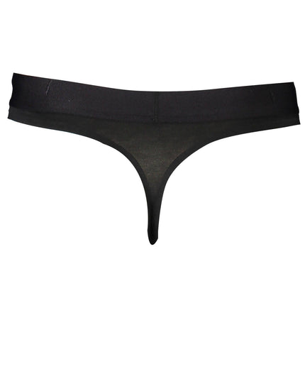 Calvin Klein Black Cotton Women Thong