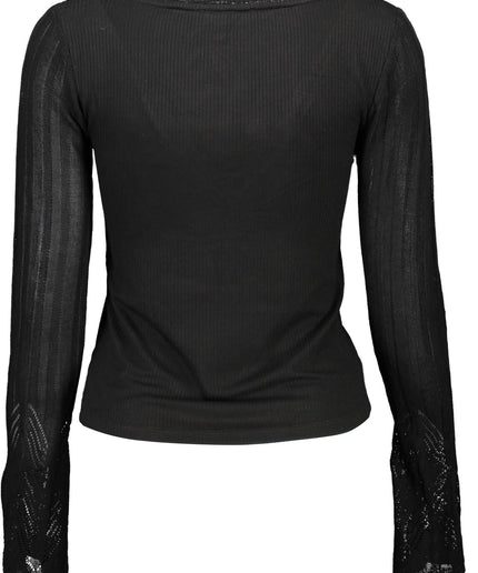 Desigual Black Viscose Women Sweater