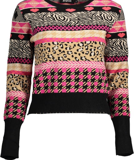 Desigual Black Viscose Women Sweater