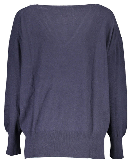 North Sails Blue Wool Women Sweater