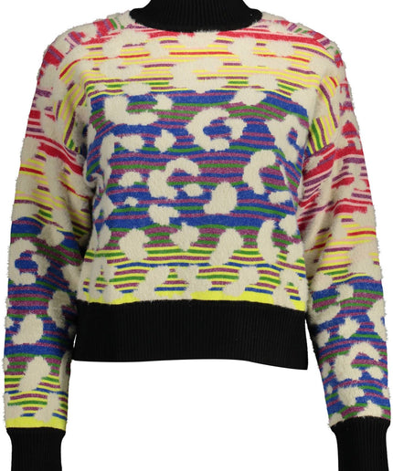 Desigual Blue Polyamide Women Sweater