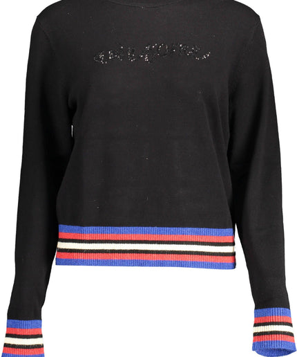 Desigual Black Viscose Women Sweater