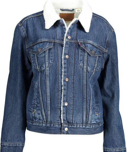 Levi's Blue Cotton Women Jacket