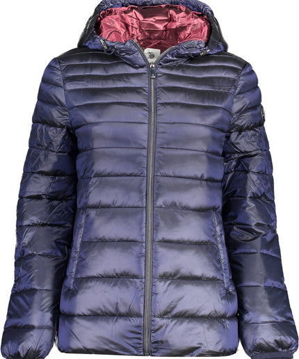 U.S. POLO ASSN. Blue Nylon Women Jacket