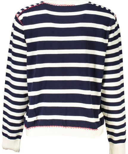 Desigual Blue Cotton Women Sweater