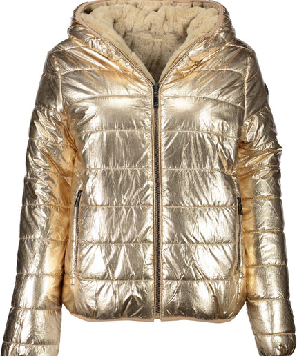 U.S. POLO ASSN. Gold Nylon Women Jacket