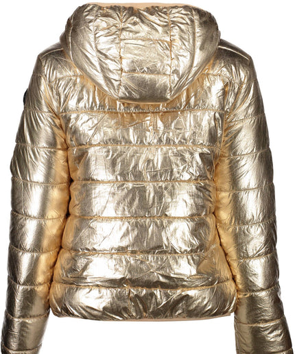 U.S. POLO ASSN. Gold Nylon Women Jacket