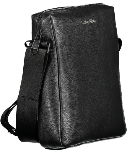 Calvin Klein Black Polyester Men Shoulder Bag