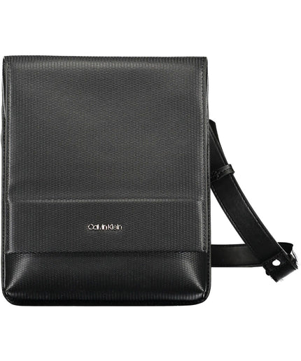 Calvin Klein Black Polyester Men Shoulder Bag