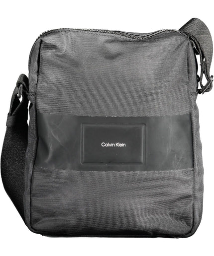 Calvin Klein Black Polyester Men Shoulder Bag