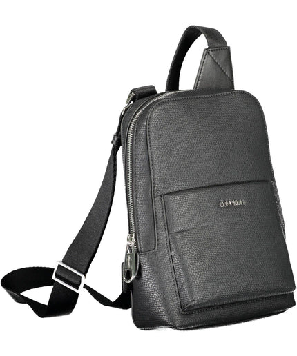 Calvin Klein Black Polyester Men Shoulder Bag