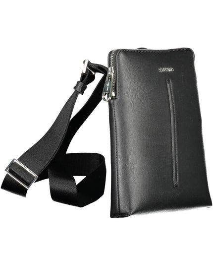 Calvin Klein Black Polyester Mens Shoulder Bag