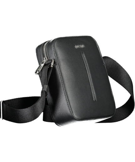 Calvin Klein Black Polyester Men Shoulder Bag