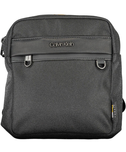 Calvin Klein Black Polyester Men Shoulder Bag