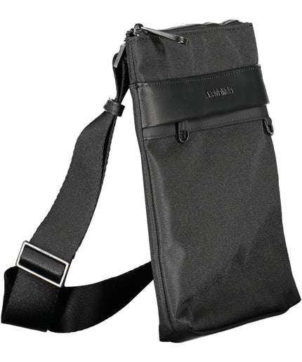 Calvin Klein Black Polyester Men Shoulder Bag