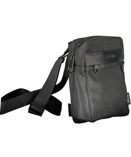 Calvin Klein Black Polyester Men Shoulder Bag