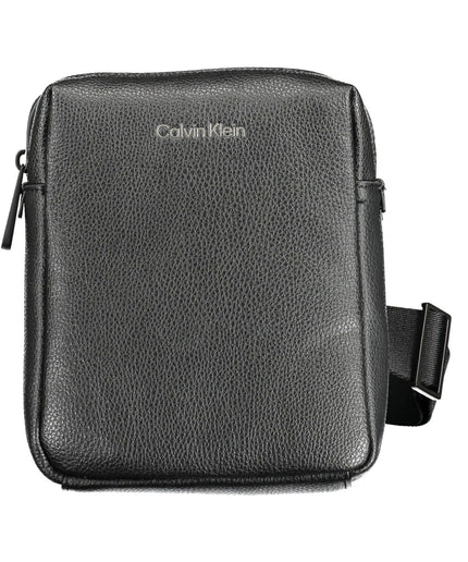 Calvin Klein Black Polyester Men Shoulder Bag