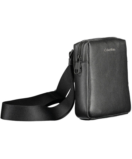 Calvin Klein Black Polyester Men Shoulder Bag