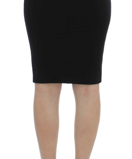 PLEIN SUD Elegant Black Pencil Skirt for Chic Look