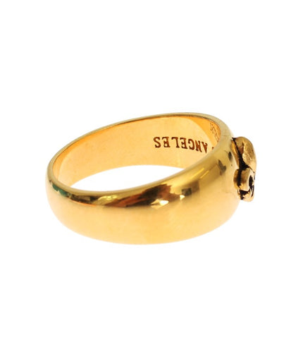 Nialaya Exclusive Gold-Plated Men's Ring