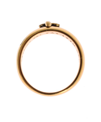 Nialaya Exclusive Gold-Plated Men's Ring