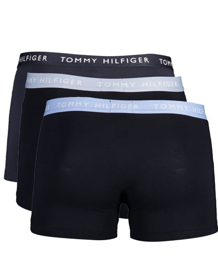 Tommy Hilfiger Black Cotton Men Trunk