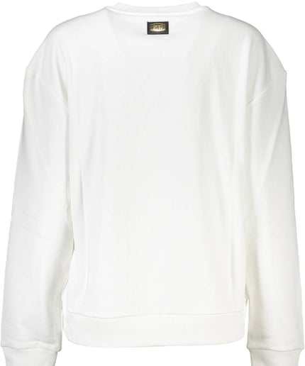 Cavalli Class White Cotton Women Sweater