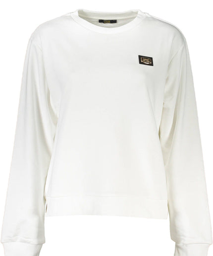 Cavalli Class White Cotton Women Sweater